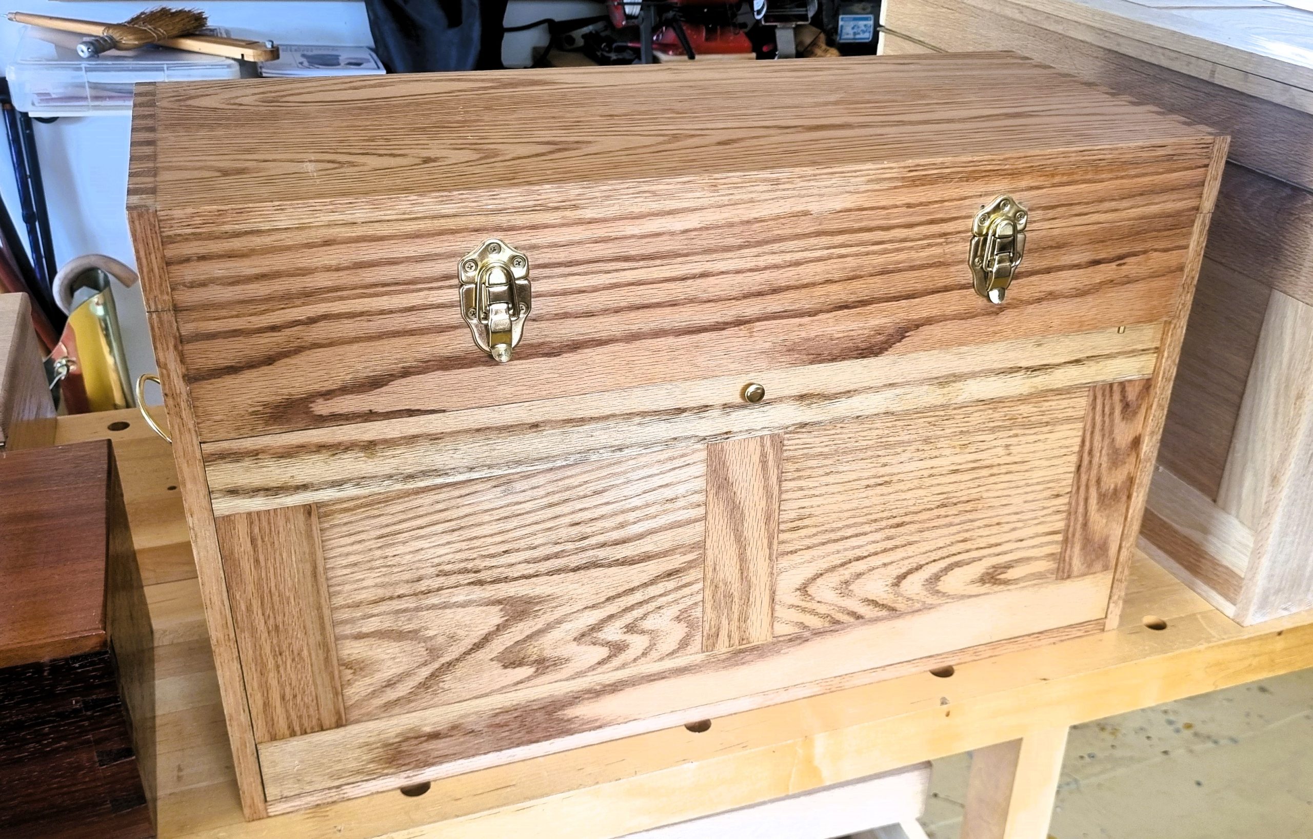 Main view Wall 1 Finished Oak